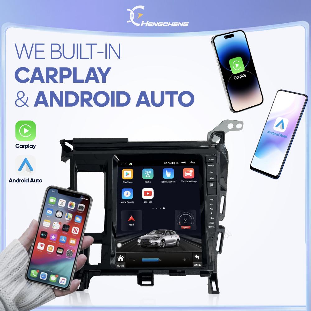 9.7inch Tesla Style Car Multimedia Video Player For Lexus CT200 CT200h 2011-2020 GPS Navigation Android12 Auto Radio Carplay 4G