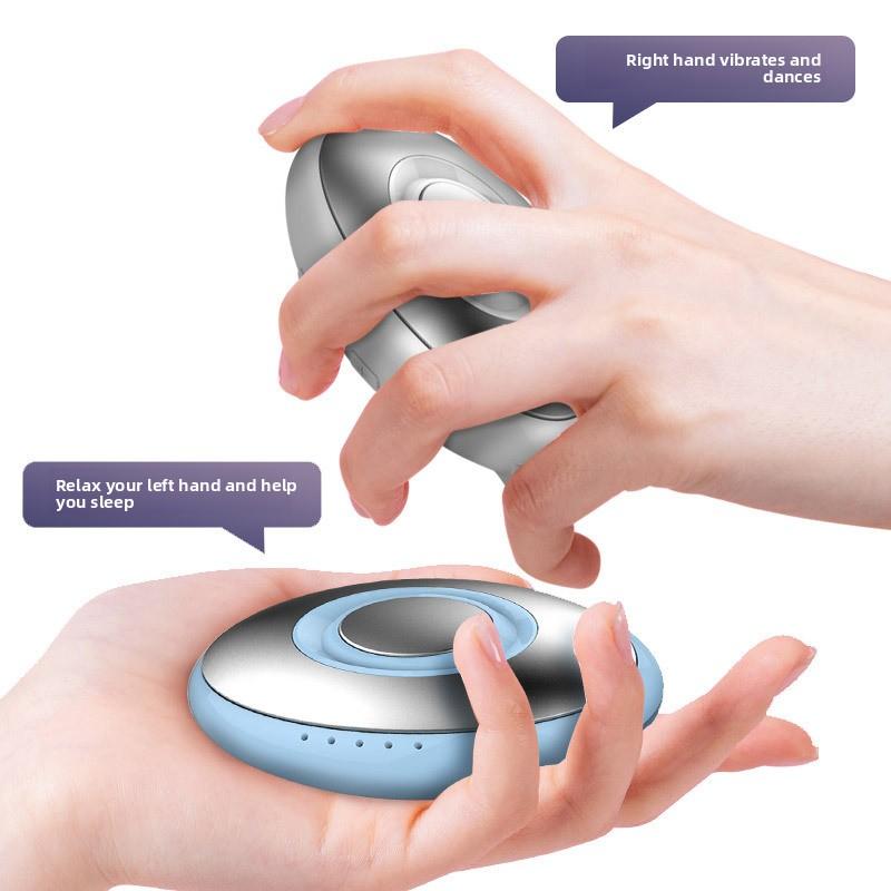 Sleep Instrument EMS Micro-current Hand-held Sleep Instrument Auxiliary Device Intelligent Decompression Sleeper Massager USB Charging