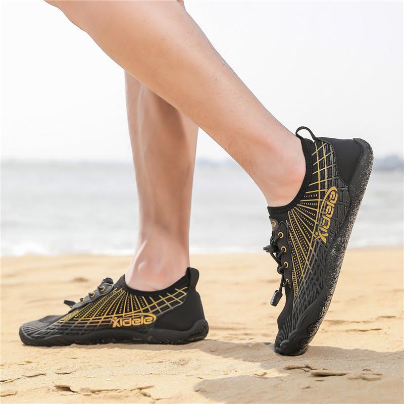 2026 Summer New Outdoor Hiking Wading Creek Shoes Men and Women Quick-drying Breathable Anti-cut Non-slip Beach Shoes