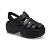 Crocs Stomp Fisherman Sandal Black Men Sneakers 209938-001