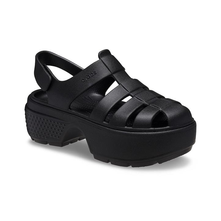 Crocs Stomp Fisherman Sandal Black Men Sneakers 209938-001