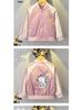 2025 New Style Cartoon Baseball Jacket for 3-Year-Olds - Fashionable Spring Jacket for Baby and Middle Child Girls