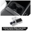 Front Row Cup Holder for Tesla Model 3 Highland 2024 Central Control Water Cup Holder New Model3+ Storage Tank Water Cup Limiter