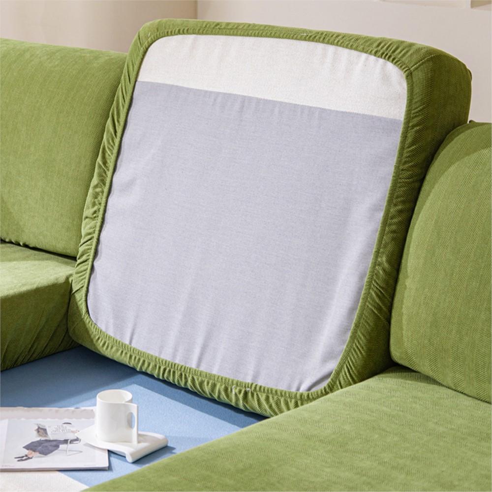Super Soft Chenille Sofa Seat Cushion Cover For Living Room Plush Sofa Covers Stretch L Shape Corner Armchair Sofa Slipcover
