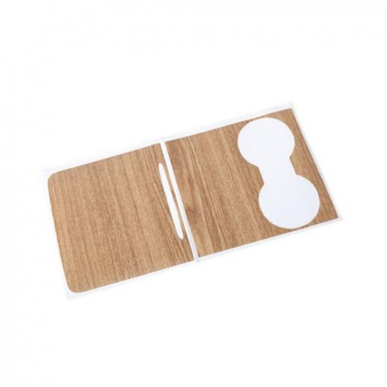 For Tesla Model 3 Y -22 Wood Grain ABS Central Console Panel Cover Trim I