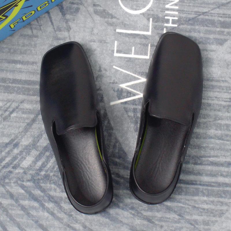 Fashion Outdoor Lazy Loafers Stylish Suede Leather Men's Shoes Summer New Driving Casual Shoes Comfy Style Man Slip On Flats Moccasins