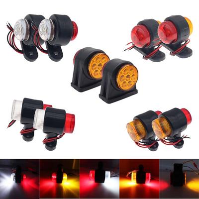 2 pezzi 12V/24V LED luce di posizione laterale per camion, indicatori di direzione, luci per rimorchi, furgoni, roulotte, luci di sicurezza