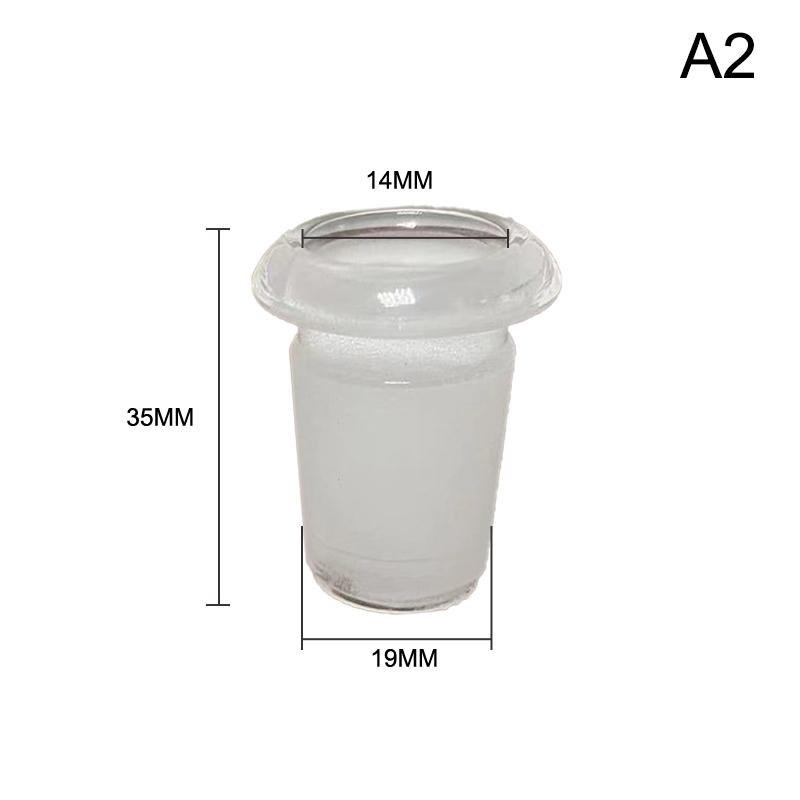 1Pcs Glass Expander Reducer Adapter Connector For Glass Hookah Pipe