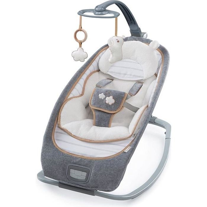 INGENUITY Rocker Bébé Boutique Collection, Bella Teddy, Jusqu'à 36 Mois