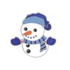 Snowman Santa Rhinestone Badge Fashionable New Year Pins Christmas Brooch  New Year Jewelry