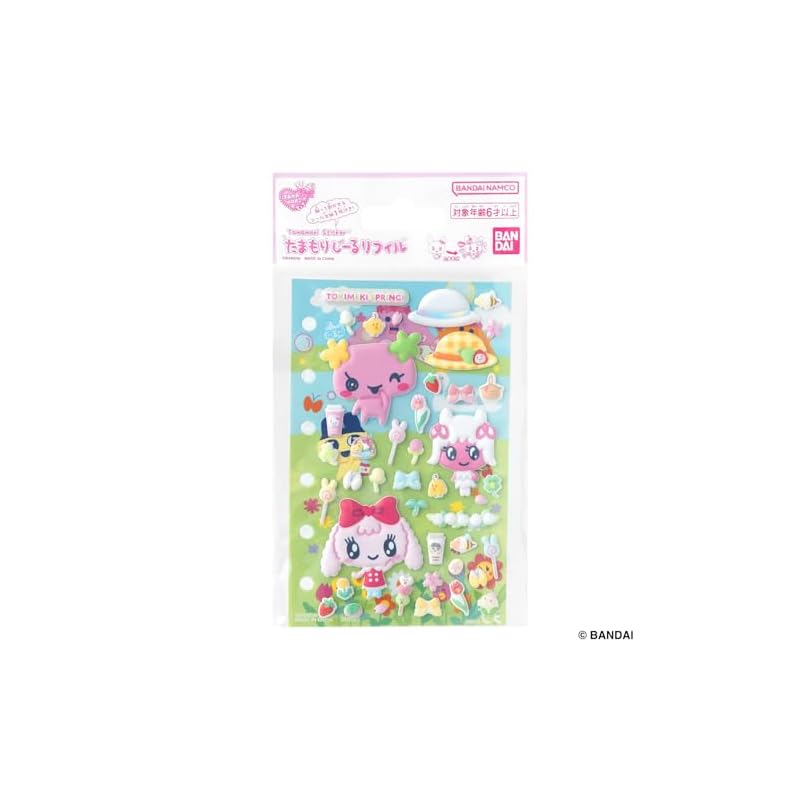 [Bandai] Tamamori Seal Refill - Exciting Spring Set (Ages 6 and Up) Tamagotchi