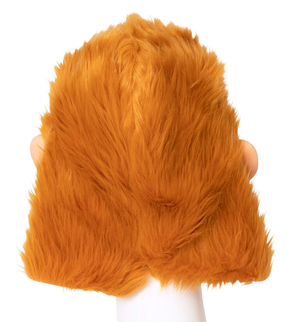 Clearstone Monkey Rubber Mask, Unisex, Brown, for Halloween Cosplay