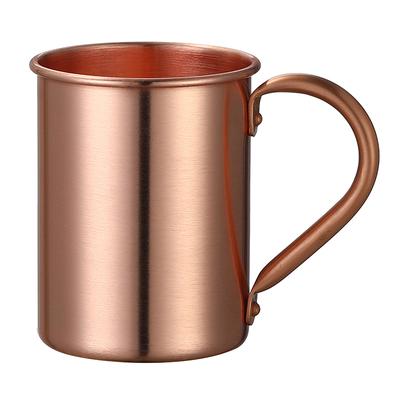 400 ml 16,0 oz 100% měď Moscow Mule hrnek Odolné měděné hrnky na pivo Hrnek na kávu Hrnek na mléko Šálek z čisté mědi Nádobí