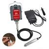 230W Jewelry Flex Shaft Hanging Rotary Tool Kit - 0-18000 RPM Speed Control Shaft Grinder with Foot Pedal for Goldsmithing, Carving & Burring