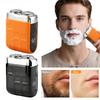 Electric Shaver for Men Dual-Head Blade Electric Razor Rechargeable Facial Beard Trimmer Portable Mini Electric Shaver for Men