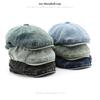 Women's Denim Octagonal Cap, Forward-facing Cap, Outdoor Sports Cap, Men's Travel Cap, Sun-protective Baseball Cap