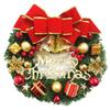 2023 Christmas Wreath: Cross-border Hot Selling 30CM Holiday Decoration for Shopping Mall & Hotel