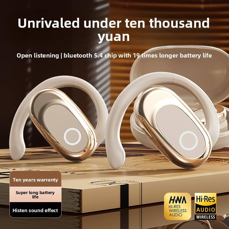 Hot Selling Positioning Wireless Headphones Ultra Long Battery Life Clear Sound Open-Ear  5.4 Ear Hook Earbuds