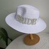 Bridal Malan Flower Style Cowboy Hat All Kinds of Hats for All Seasons Summer Beach Hat Elegant Cowboy Hat Pearl Accessories