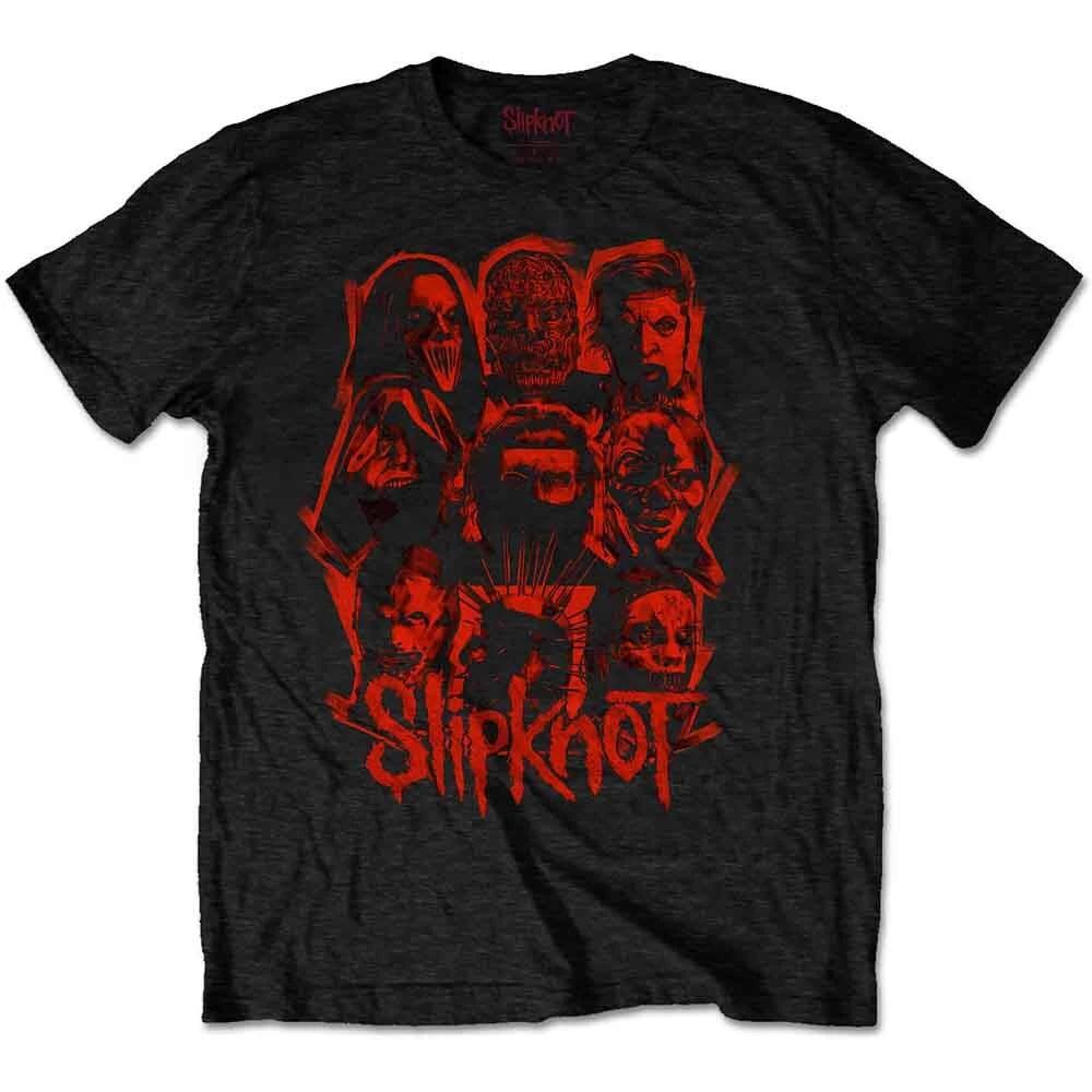 Slipknot  We Are Not Your Kind - Red Print  Black T shirt - NEW 4XL