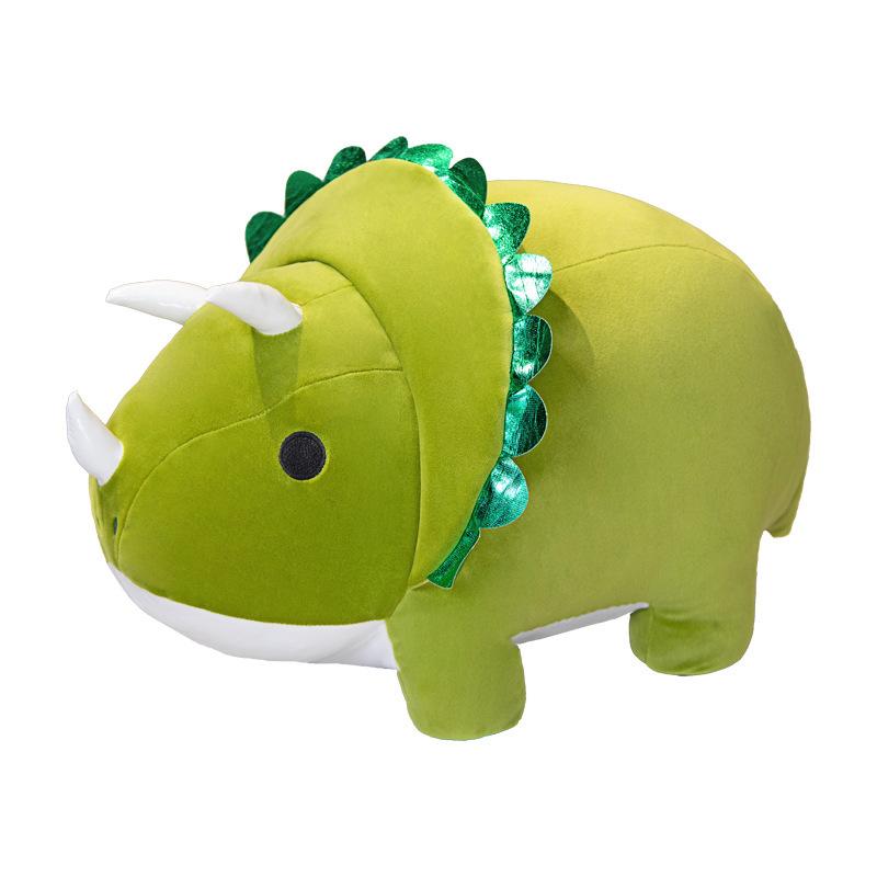 Dinosauří panenka Polštář Kreslený Triceratops Stegosaurus Plyšová hračka Dětská panenka dárek k narozeninám