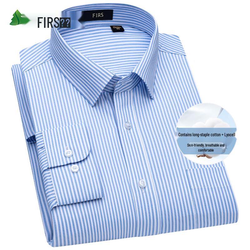 FIRS Men's Lyocell Blend Long Sleeve Shirt