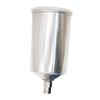 Aluminum Feed Cup, Car Painting Tool 3/8 Inch Threaded, Spray Pot Feed Spray Paint Cup for Automotive Spraying