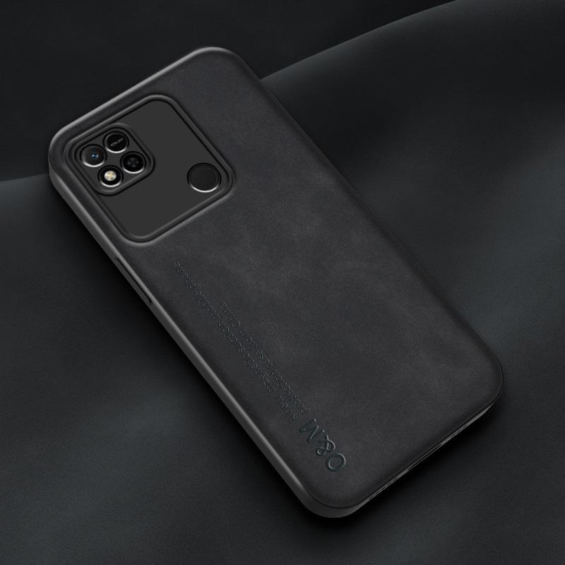 

Роскошный магнитный кожаный чехол для Xiaomi Redmi 10 4G 5G 10A 10C, силиконовый чехол для телефона Redmi 9 9A 9C NFC 12C 11A Coque For Redmi 10A чёрный