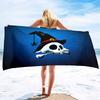 Microfiber Beach Towel Skull Beach Towel Blanket,Sand Proof Swimming Bath Pool Towel for Travel Camping Yoga Sport,Oversized