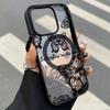 Pink Love Heart For Magsafe Phone Case For iPhone 16 Case iPhone 17 13 15 11 12 14 Pro Max Matte Clear Acrylic Shockproof Cover