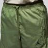 Nike Logo Print Drawstring Cuffed Knit Joggers Men Bottoms Dark-Green DX9374-340
