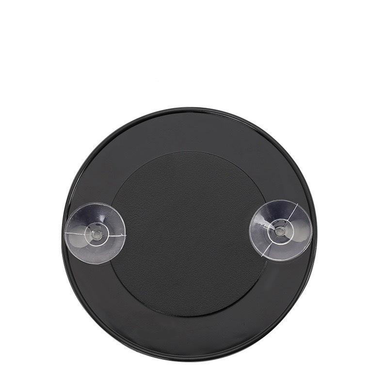 In Stock: 5x Double Suction Cup Magnifying Makeup Mirror - Enhance Pores, Blackheads & Pimples Visibility; Ideal for Eyebrow Shaping.