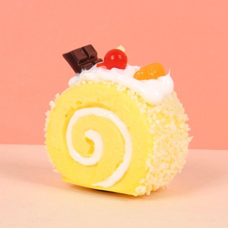 Simulated Egg Tart Fridge Stickers Home Decoration Artificial Dessert Fridge Magnets Children Gifts