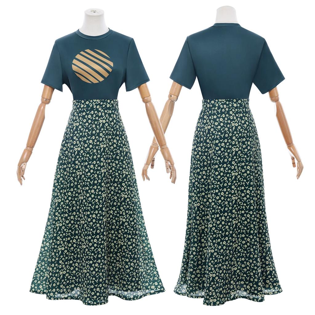 Cosplay Anime Movie Costume Natalie Women's Dresses Jacket Top Skirt Daily Clothing Halloween Party Role-playing Suit