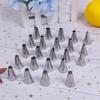 24/36/48 Pcs Edelstahl Icing Friedliche Düsen Werkzeuge Set Box Kuchen Dekorieren