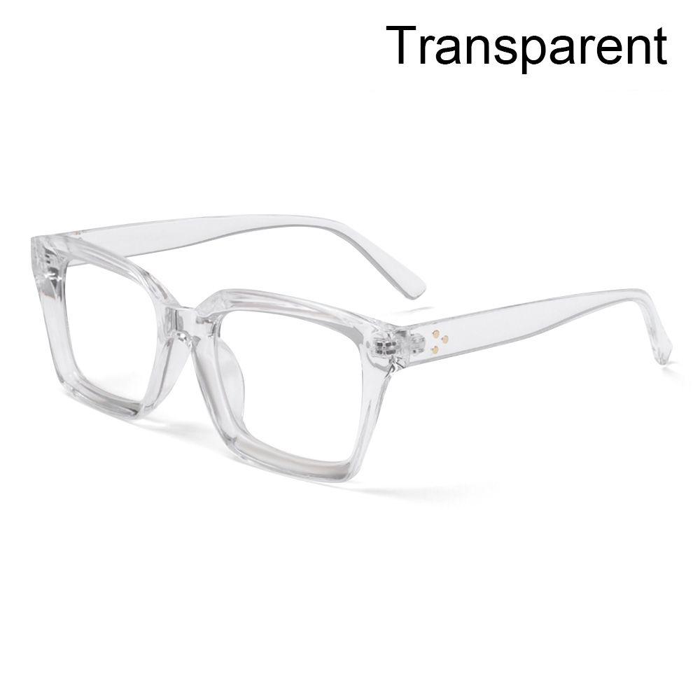 Oversized Square Reading Glasses Men Women Portable Large Frame High-definition Presbyopia Eyeglasses Diopter 0~+ 3.5
