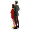 1/64 Hand Painted Characters Miniature Tiny Couple PVC Building Table Layout Diorama Children Toy