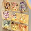 Luminous Butterfly Night Light Ornament - Ancient Style for TV Cabinet or Desk Decor