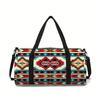 Stripe Design Pattern 2D Cartoon School Travel Bag Large Capacity Zipper Luggage Bag Best Gift for Boys Girls Fashion Style