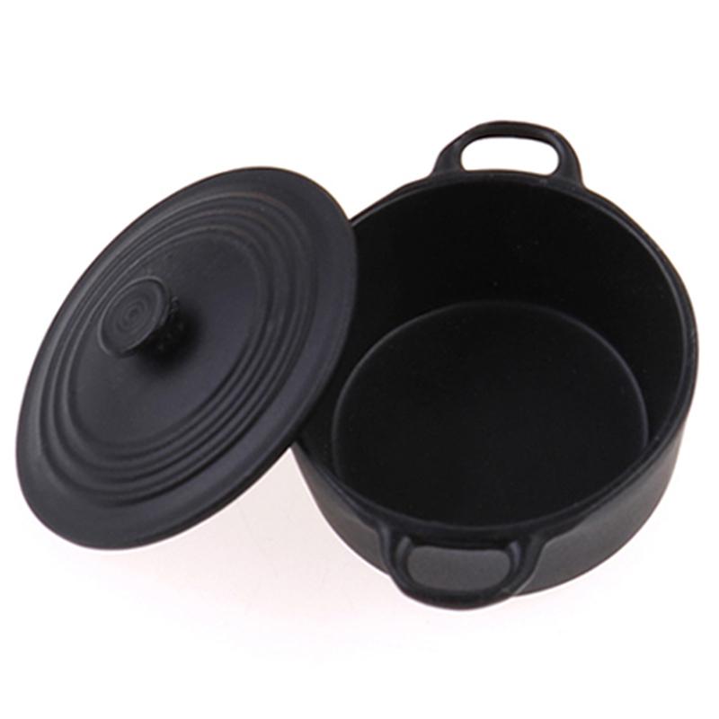 34*17mm 1:12 dollhouse miniature kitchen cooking ware pot boiler pan toy