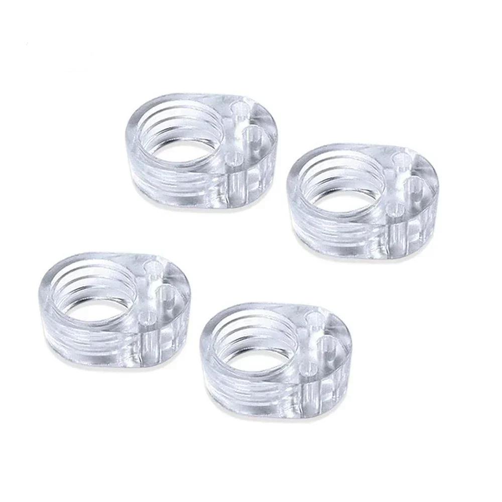 4Pcs Door Stopper Transparen Silicone Door Handle Pad Wall Anti-Collision Buffer Baby Safety Protection Wall Furniture Protector