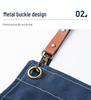 Custom Waterproof Washable Denim Apron for Women - Nail Art, Baking, Coffee, Milk Tea Shop, and Barber Use