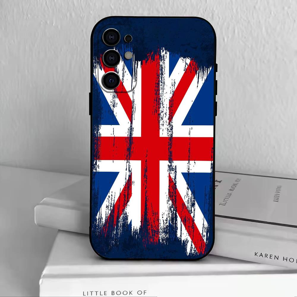 The American Flag  Phone Case Black Silicone Soft For Samsung S25,S24,S21,S22,S23,S30,Ultra,S20,Plus,Fe,Lite