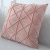 45cm Cushion Cover Modern Simple Soft Fluffy Pure White Plush Pillow Home Cushion Artificial Imitation Wool Pillow Cover