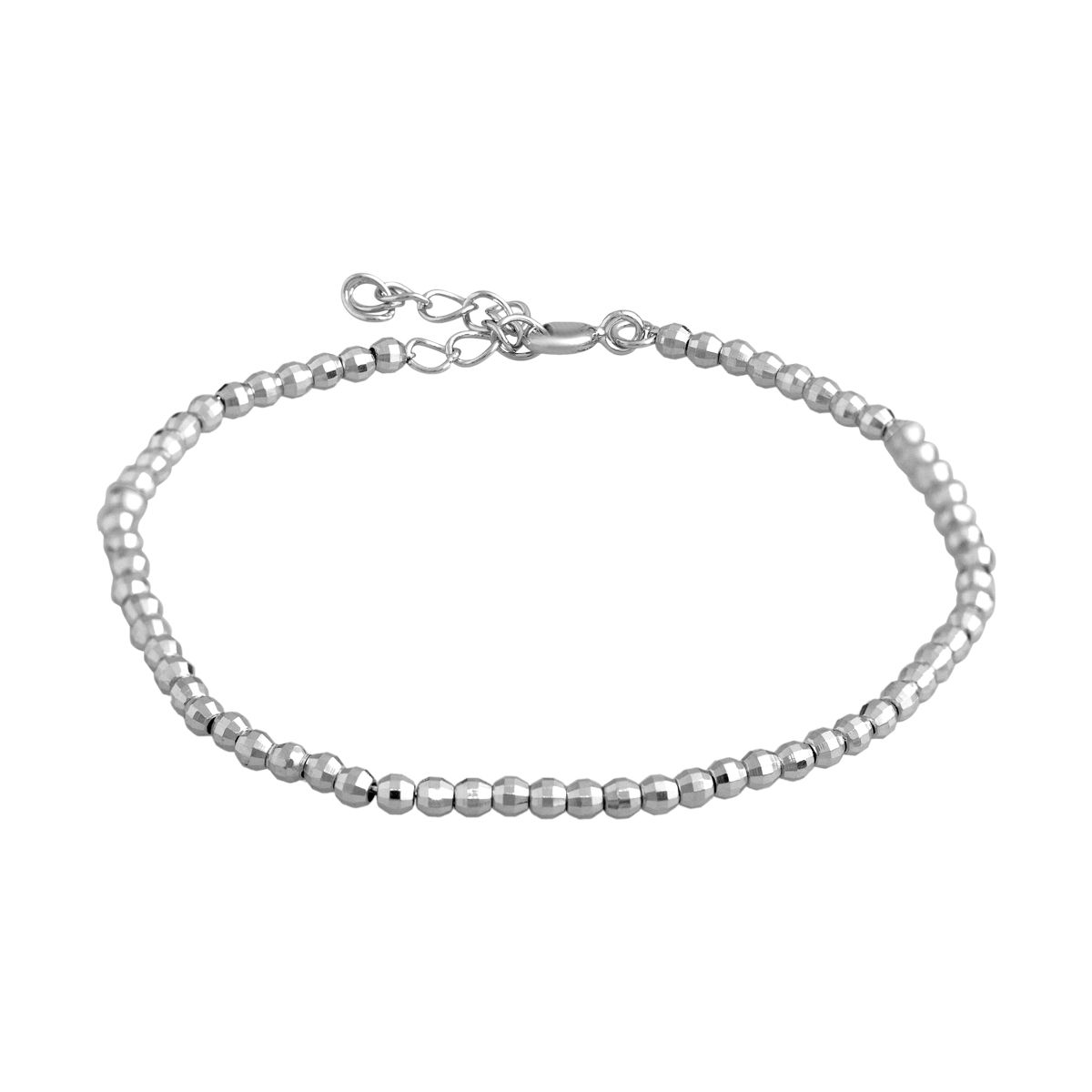 

Серебряный браслет без камней (2133650) 17-20cm