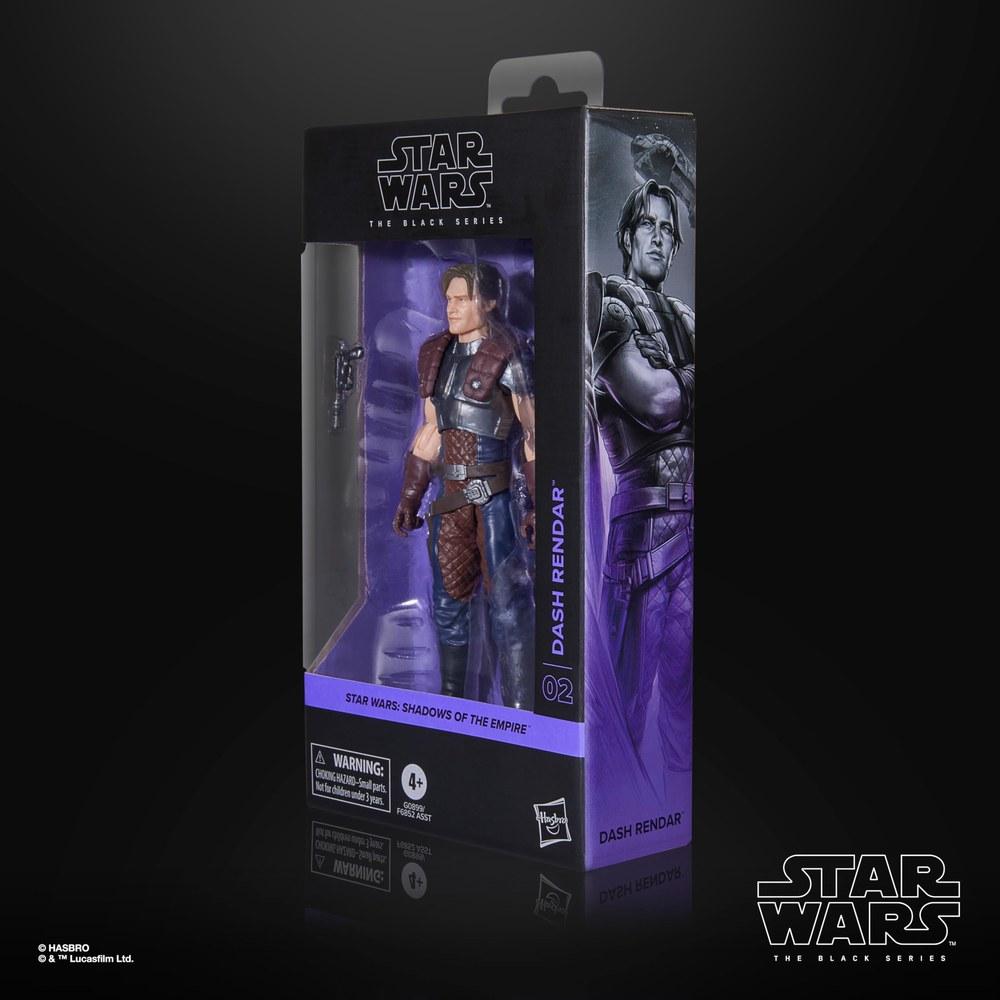 Hasbro Star Wars Black Series Dash Rendar Action Figure 15 cm Shadows of the Empire Premium Collection G0899