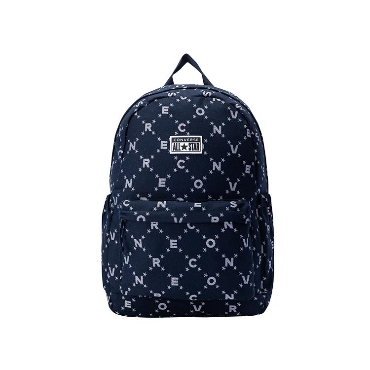 New Converse Polyester Backpack Laptop Bag Medium Unisex Navy CV2513025PS-001