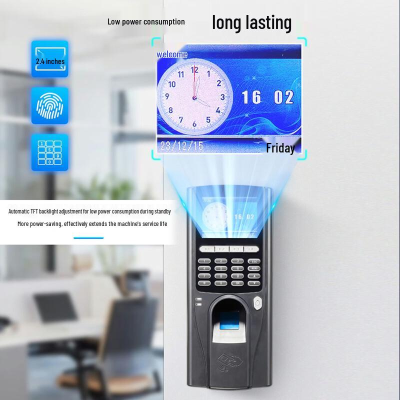 Tianmei Smart Control TFS30 Fingerprint & IC Card Access Control System CN Plug (adapter Included)