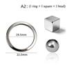Hollow Ring Cat Eye Magnet Tool – Reusable Magnetic Wand for Multi-Line & Glass-Bead Effect On Magnetic Gel Polish