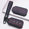 Key Shell Cover for Chery Omoda C7 Jaecoo J7 J5 with Keychain Ergonomic Soft Key Shell for 4 Button Chery Smart Car Remote Key Anti-Scratch Surface